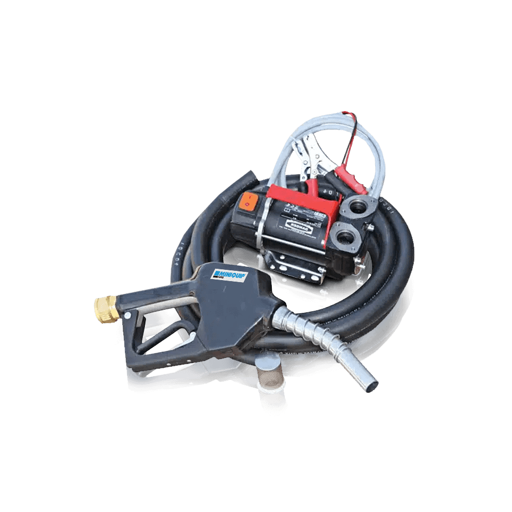 PIUSI BP3000 hi flow diesel pump kit with 12V auto gun for fast and efficient fuel transfer.