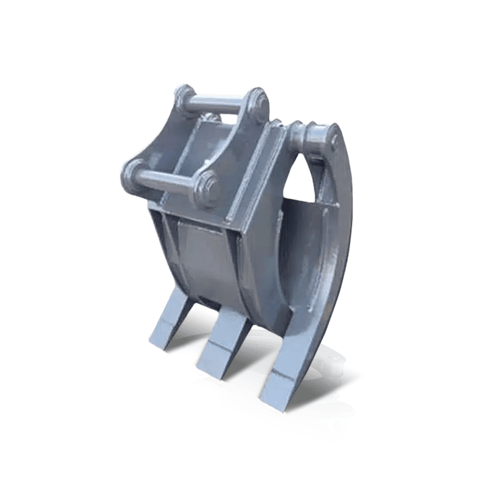 Heavy-duty construction attachment for mini excavators at Miniquip Hire in Australia.