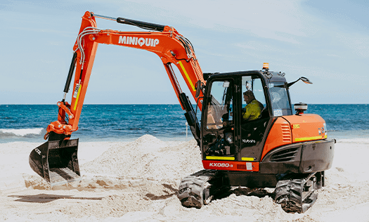 excavator and mini excavator hire