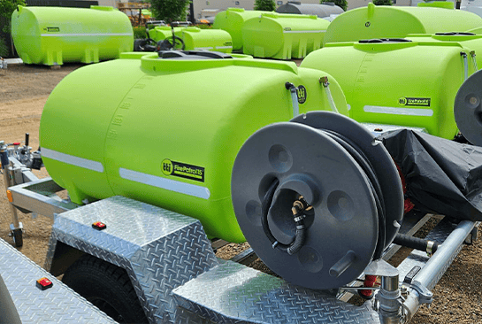 Hire firefighter vacuum trailers for emergency response and site safety
