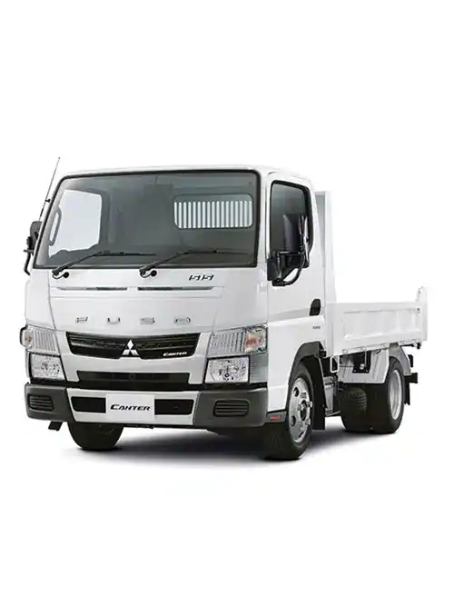 Light-duty mini truck for equipment hire and construction projects in Australia.