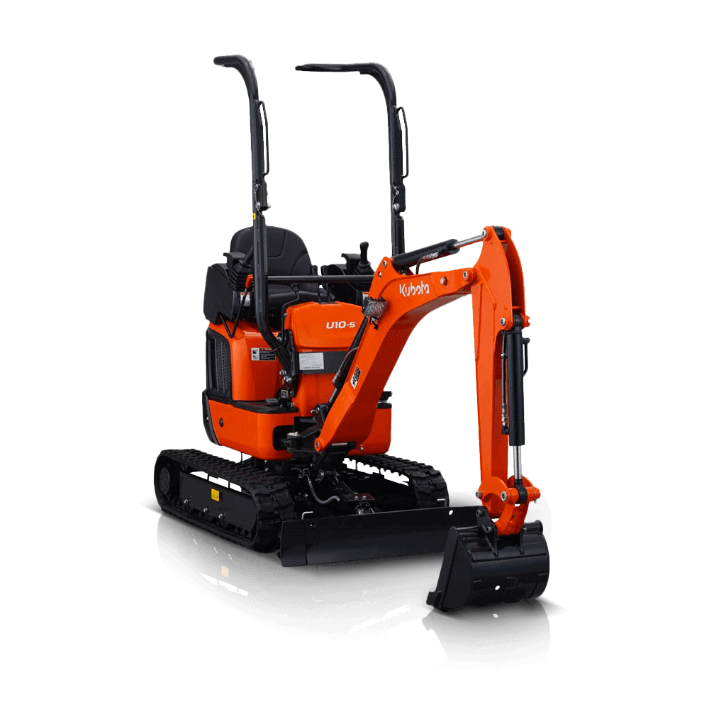 Miniature excavator for construction and landscaping equipment rental from Miniquip Hire.